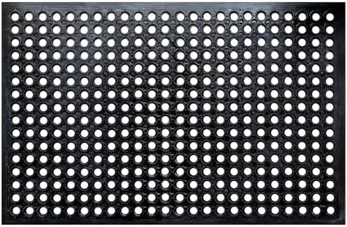 35"X24" Outdoor Rubber Floor Mats Non-Slip Restaurant Mat Commercial Kitchen - Image 3