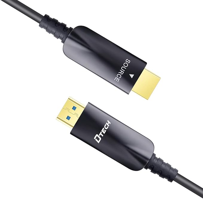 DTECH 100ft Fiber Optic HDMI Cable - Image 6