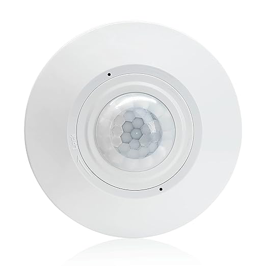 RAYZEEK DC 12/24V 10A Low Voltage Ceiling Sensor Pir Occupancy Motion Detector by RAYZEEK