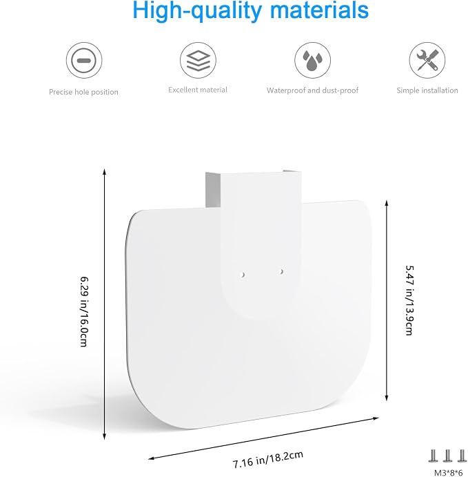 HOLACA Sun Rain Shade Cover for eufy Security eufyCam S4 Only - Image 3
