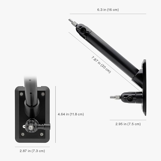 Holicfun 2-in-1 Wall Mount for Ring, and Cameras & Solar Panels - Image 5