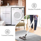 Vaukki Indoor Doormat Entryway Light Grey Door Mat 36x59 inch - Image 6