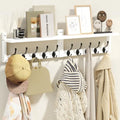 AMBIRD 34.2" L Wooden Wall Coat Hooks by AMBIRD