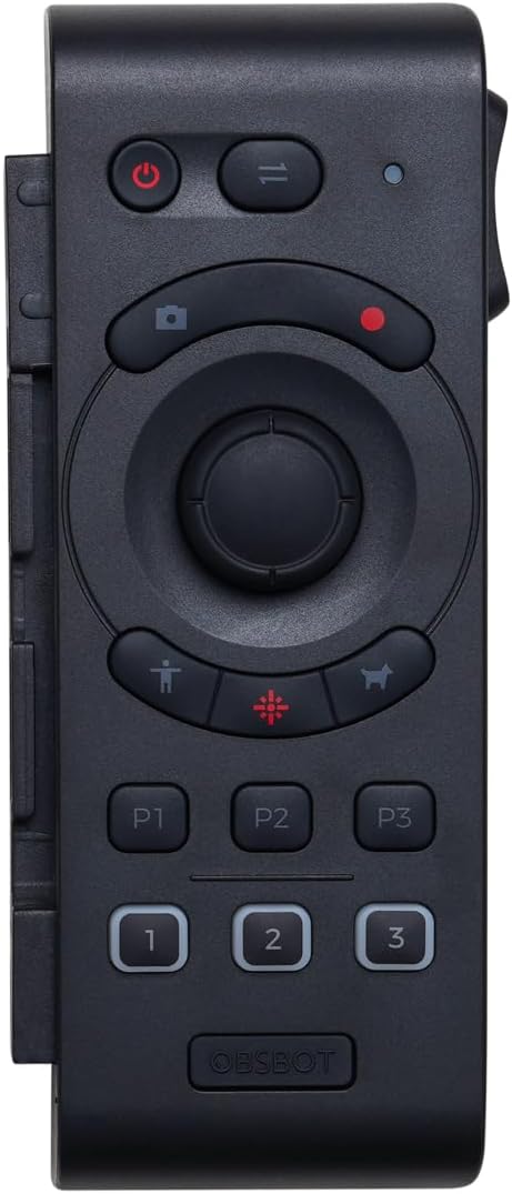 OBSBOT Tail Series Smart Remote Controller, PTZ Control via Gimbal Button or by OBSBOT