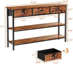 Furologee 47" Console Table Set 2 - Image 2