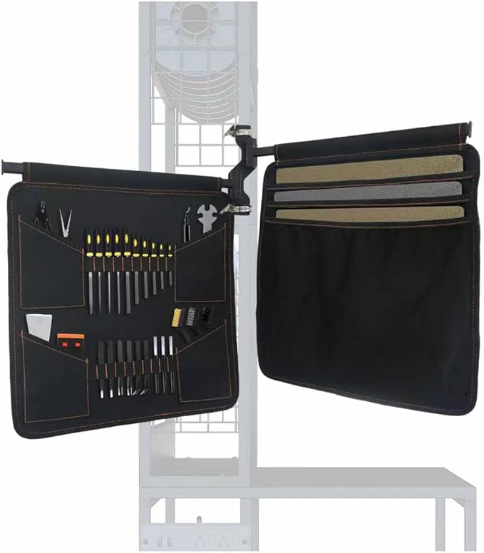 Canvas Pivot Panels 3D Printing Accessories Tools Storage, Double-Sided Swivel by Unknown