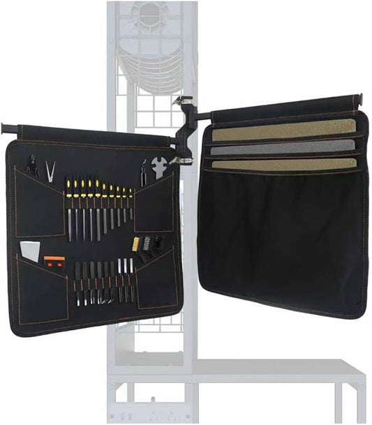 Canvas Pivot Panels 3D Printing Accessories Tools Storage, Double-Sided Swivel by Unknown
