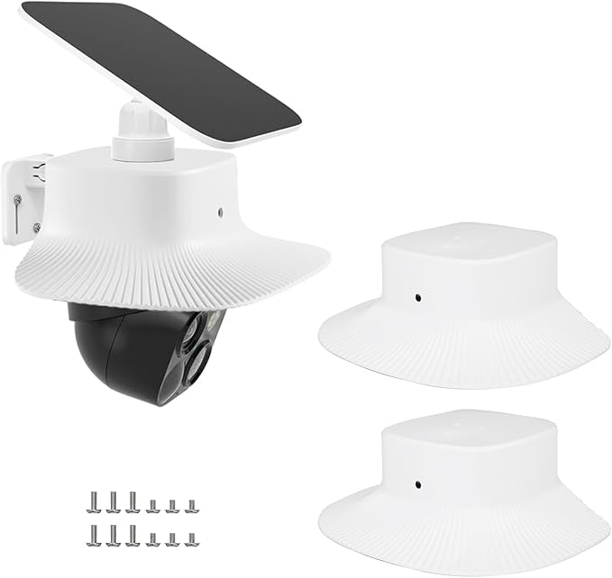 2 Pack Outdoor Camera Rain Sun Cover Compatible by GOOSEEN