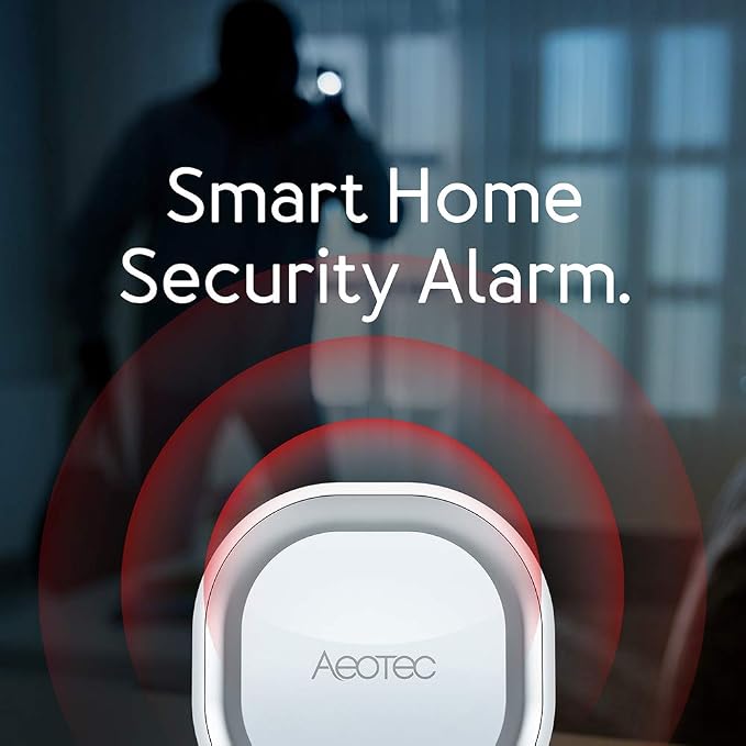 Aeotec Siren 6, Z-Wave Plus S2 Enabled Zwave Siren Safety Speaker, Wall-Mounted - Image 2