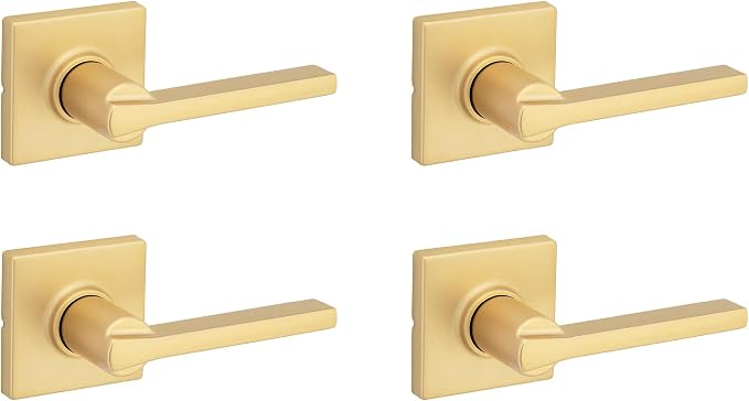 Kwikset Casey Interior Square Passage Door Handle, Lever by Kwikset