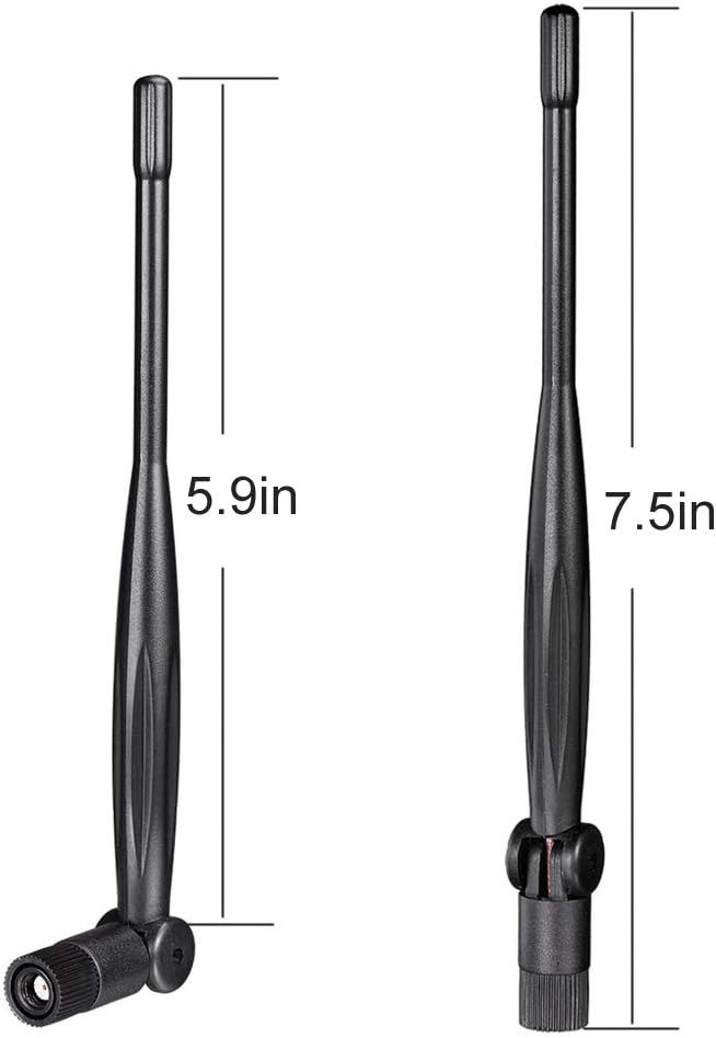 Eightwood 2.4GHz 5GHz 5.8GHz Dual Band WiFi Antenna 5dBi RP-SMA Antenna - Image 3
