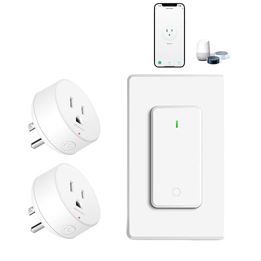 WiFi Smart Outlet Plug with Remote, Compatible with Alexa and Google Home via by greencycle
