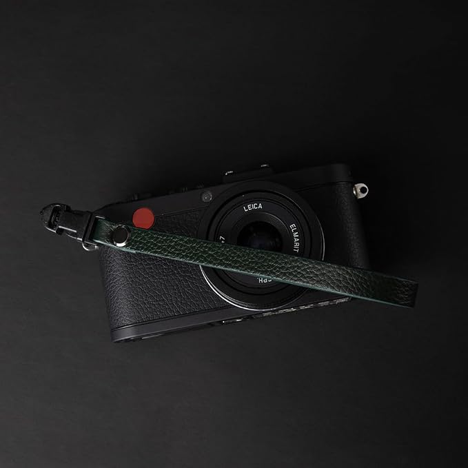 Vintage Minimalist Leather Camera Neck Shoulder Strap - Image 7