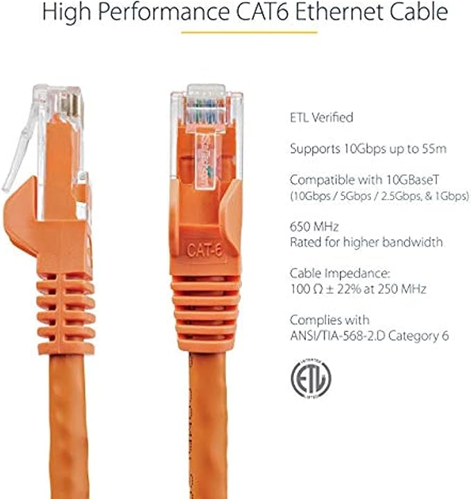 StarTech 30ft CAT6 Ethernet Cable - Image 2