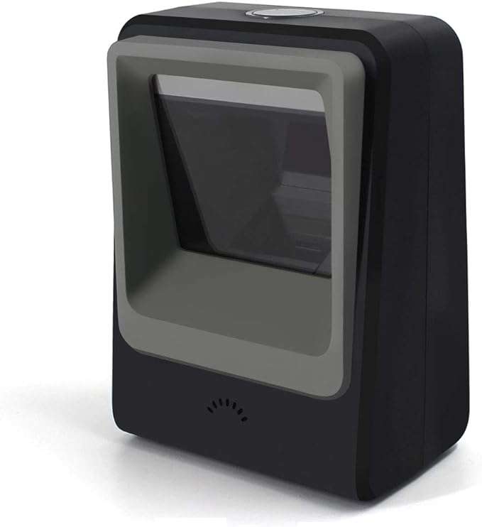 Handsfree 2D 1D Barcode Scanner, Alacrity QR Omnidirectional Desktop Bar Code by alacrity