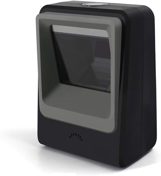 Handsfree 2D 1D Barcode Scanner, Alacrity QR Omnidirectional Desktop Bar Code by alacrity