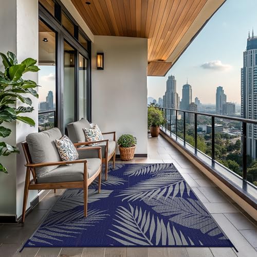 GENIMO Outdoor Rug, Waterproof Plastic Rugs - Image 4