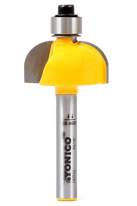 YONICO Cove Router Bits Edge Forming 5/16-Inch Radius 1/4-Inch Shank 13153q - Image 3