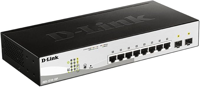 D-Link 10-Port Gigabit Smart Managed PoE+ Switch | 8 PoE+ Ports + 2 SFP Ports | - Image 16