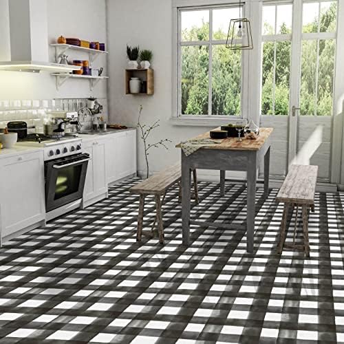 Retro Self Adhesive 12-Inch Vinyl Floor Tiles, 20 Tiles, 12 x 12 in - Image 5