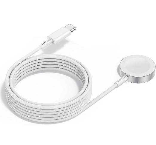 2Pack for Apple Watch Charger Cable, Magnetic Fast Charger to USB-C Cable 3FT by Gyusity