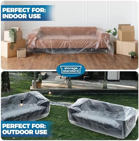 Plastic Furniture Covers for Moving - Image 6
