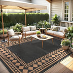 GarveeHome Solid Rugs Washable 8x10 Area Rug - Image 2