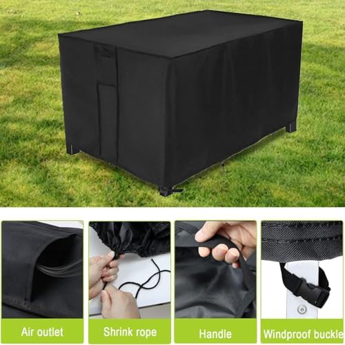 Waterproof Fire Pit Cover Rectangular - Image 3