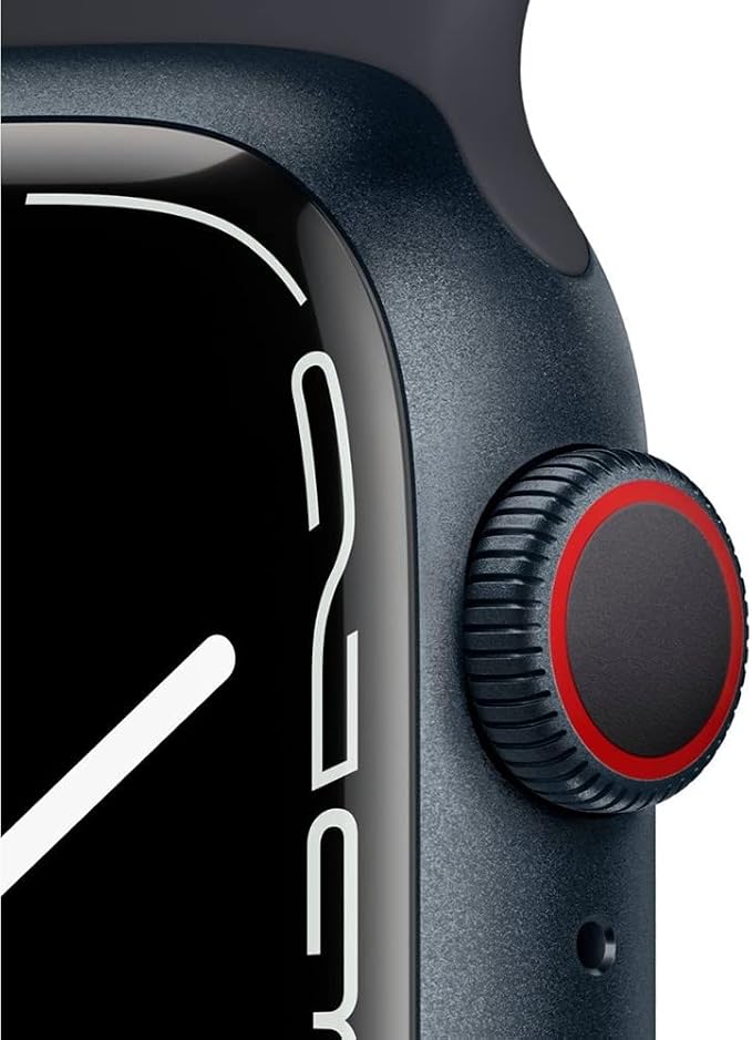 Apple Watch Series 7 Midnight Aluminum Case - Image 3
