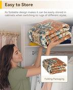 RELEANY Washable Area Rug - Image 7