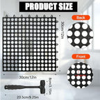 30Pcs Interlocking Drainage Floor Tiles, Modular Interlocking Floor Mats - Image 2