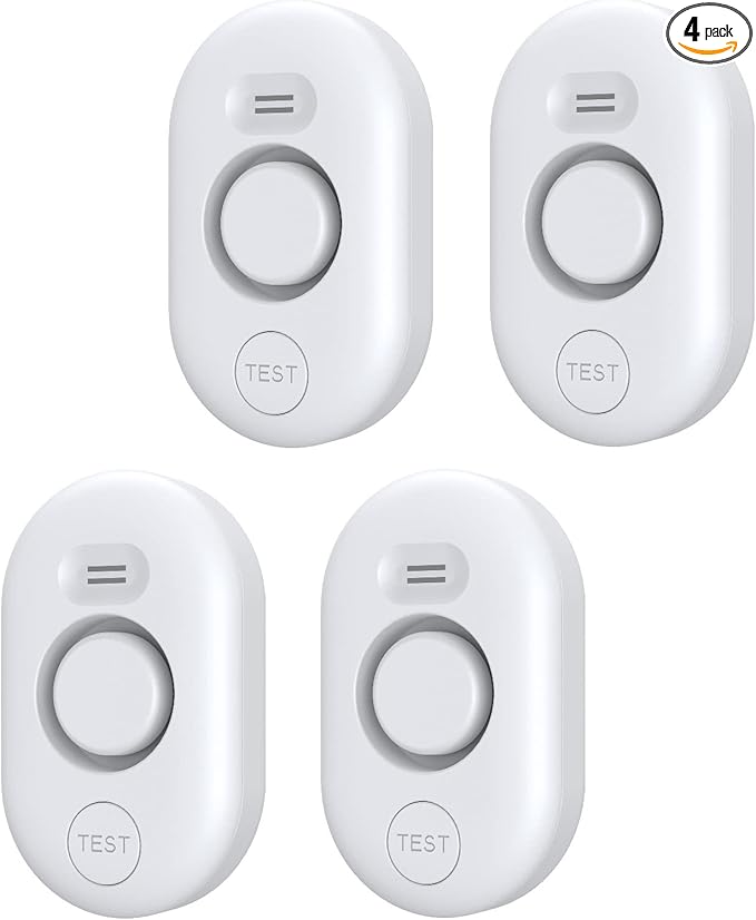 Water Leak Detector Sensor Alarm: Home Water Flooding Monitor Smart Sink by METAK