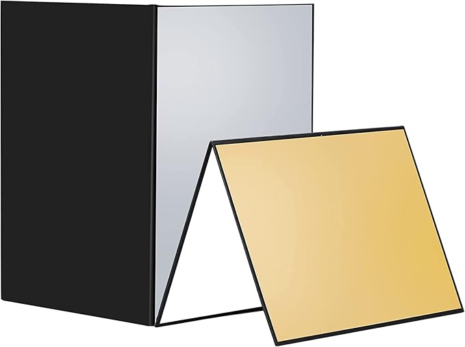 2PCS 4 in 1 12"x8" Photography Light Reflector Cardboard, A4 Paper Folding - Image 5