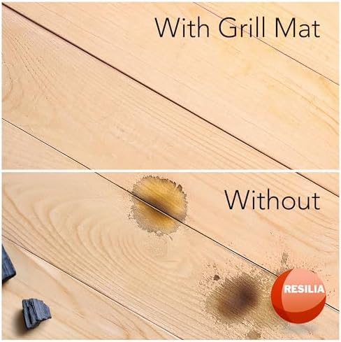 RESILIA Large Under Grill Mat – Heavy Duty, Reusable Outdoor Floor Protector - Image 6