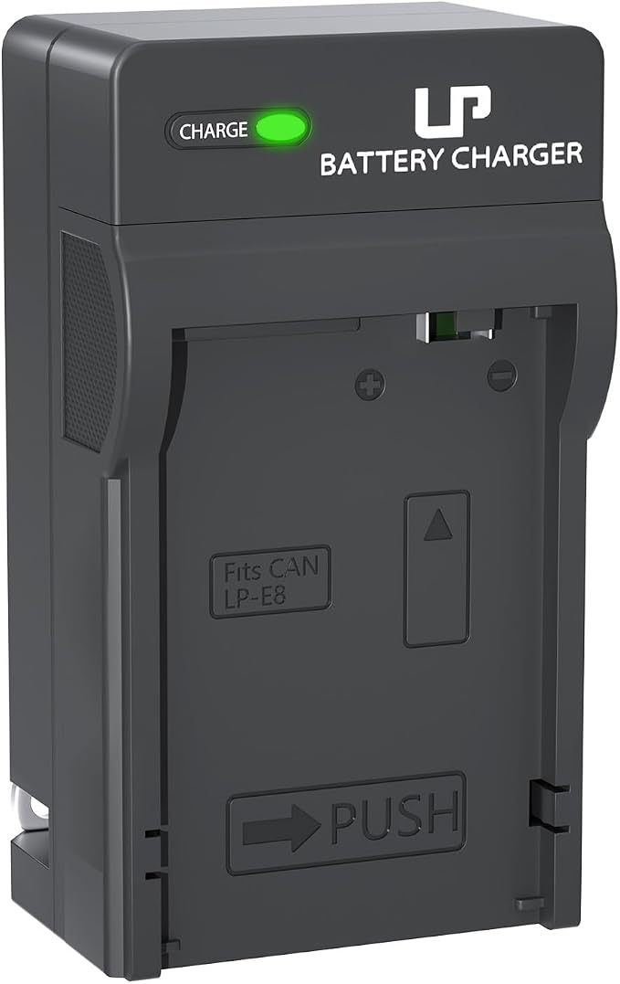 LP E8 Battery Charger, Charger Compatible by LP
