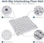 Interlocking Drainage Tiles 50PCS Modular Interlocking Cushion 12" x 12" - Image 5