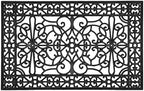 Calloway Mills 104093048 Duchess Rubber Doormat 30" x 48" by Callowaymills