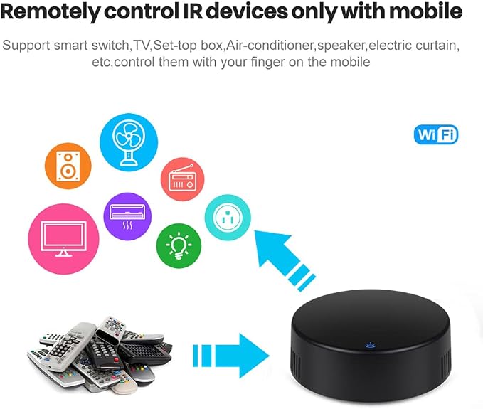 Smart IR Remote Control: Universal WiFi Infrared Remote Control - Image 3