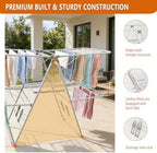 Clothes Drying Rack, Foldable 2-Level Laundry Racks - Image 4