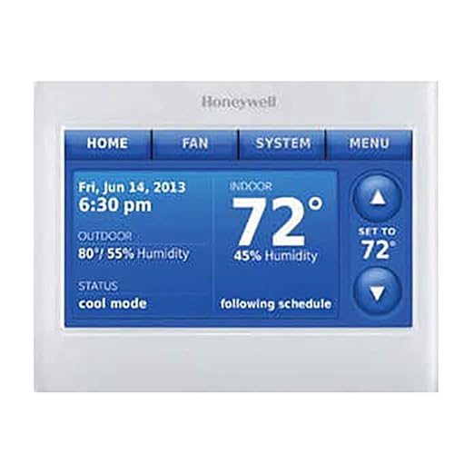 Honeywell THX9421R5021WW Redlink Prestige IAQ Color Touchscreen Thermostat by HoneywellAirComfort