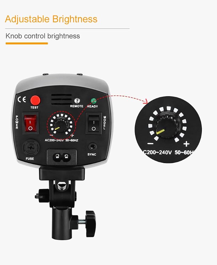 Godox 2X K-180A Strobe Light Kit, 180Ws Studio Strobe Light Kit - Image 8