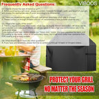 Grill Cover, 58 inch BBQ Gas Grill Cover - Image 7