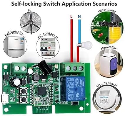 Zigbee 1CH DC 7-32V USB 5V Relay Smart Switch Module， Wireless APP Remote - Image 5