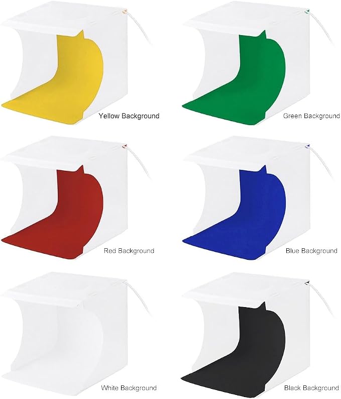 Photo Light Box 10" Portable Folding Photography Light Tent kit - Image 6