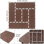 Plastic Interlocking Deck Tiles, Decking Tiles - Image 3