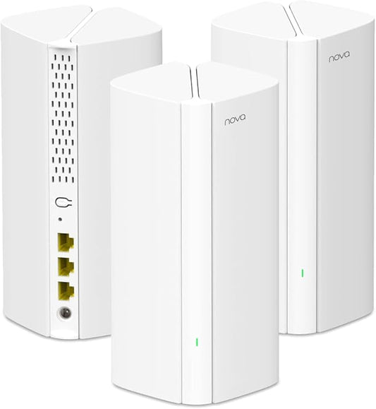 Tenda AX3000 Mesh WiFi 6 System Nova MX12-7000 sq.ft WiFi Coverage by Tenda