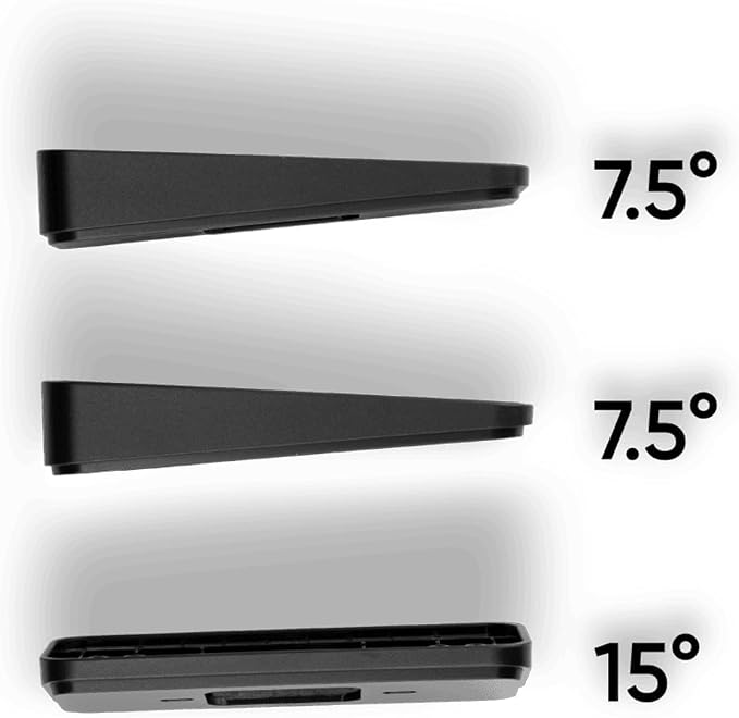 Wyze Lifestyle Video Doorbell Camera v2 Wedge Kit, 3 Mounting Bracket, - Image 3