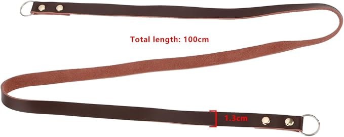Camera Genuine Leather Shoulder Strap Camera Neck Strap Length 100cm Width - Image 4
