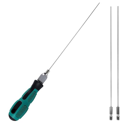 3D Printer Nozzle Cleaning Kit, 1.5mm & 1.7mm Extra-Long Stainless Steel Throat by Prozwee