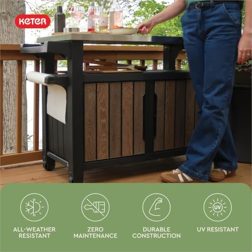 Keter Unity XL Outdoor Entertainment Cart - Image 5